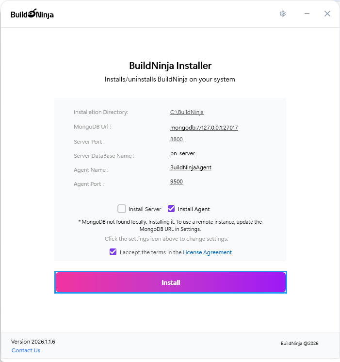 build-ninja-agent-installer-install-button