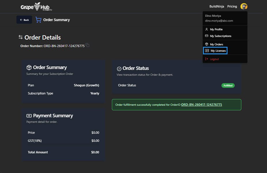 build-ninja-license-my-licenses