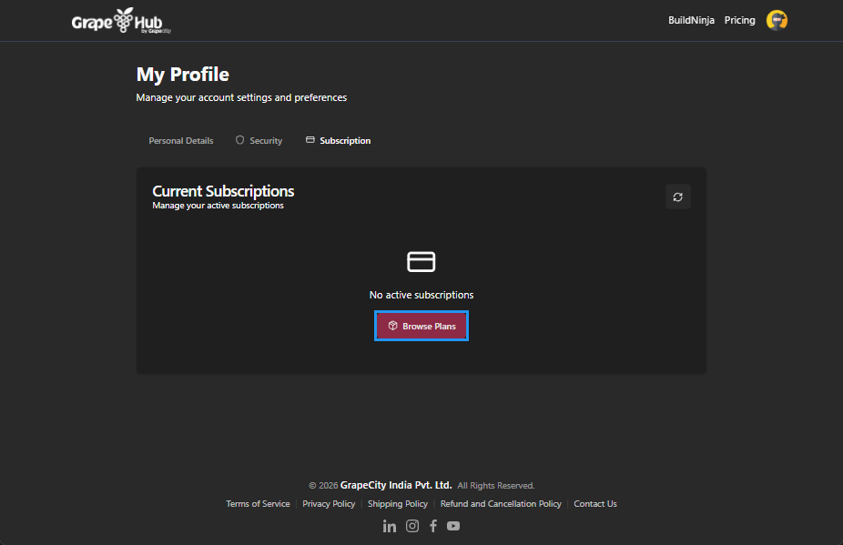 build-ninja-subscriptions-browse-plans-button