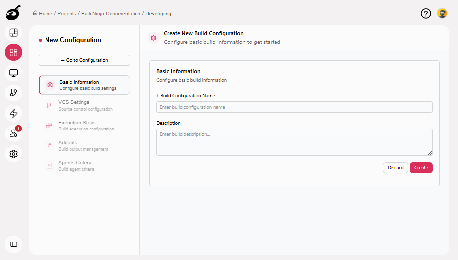 create-build-basic-information