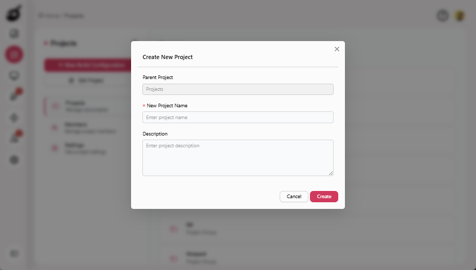 create-new-project-form-filled