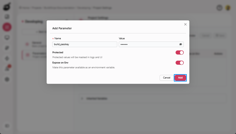 project-add-parameter-add-button