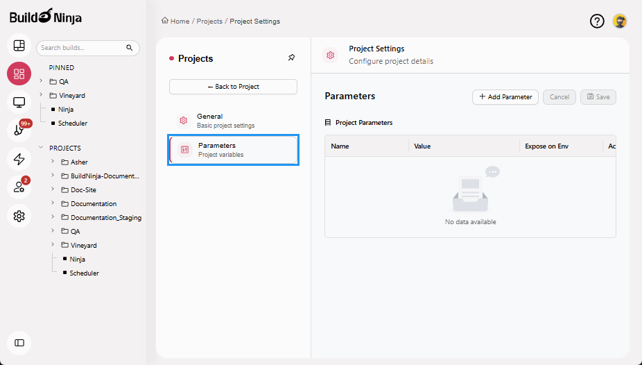 projects-settings-parameters-tab