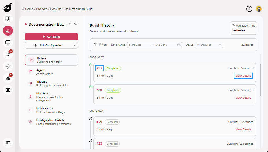 view-build-results-build-number